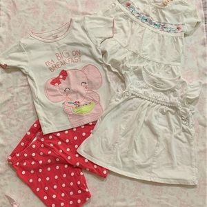Pj’s and tops 2T